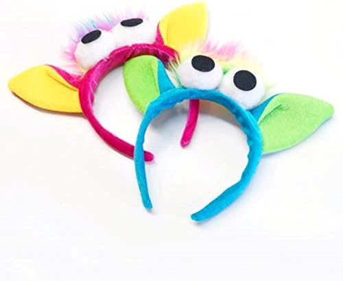 Bugged Eyed Monster Headband - Assorted Colors