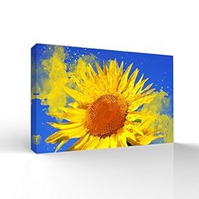 Canvas Wall Art Beautiful Flowers Pictures Home Wall Decorations for Bedroom Living Room Paintings Canvas Prints Framed - 12x18 inches