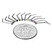 JEWELRIESHOP L-Shaped Nose Ring L Nose Stud 22G Stainless Steel Crystal Body Piercing Jewelry Set