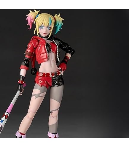Amazon.com: Revoltech Amazing Yamaguchi Harley Quinn Suicide Squad
