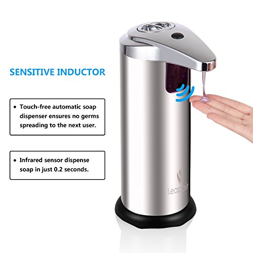 Dish Soap Dispenser Automatic Countertop touchfree soap for bathroom