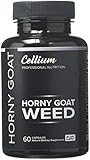Horny Goat Weed Extract for Men and Women – BOOST Energy,  INCREASE Performance, Stamina & Passion – 1000mg Epimedium, 100mg Icariins, Saw Palmetto, Maca Root, L Arginine, Tongkat Ali, Ginseng