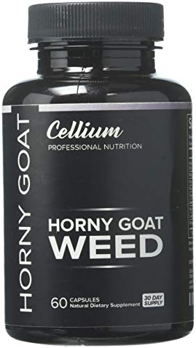 Horny Goat Weed Extract for Men and Women - BOOST Energy,  INCREASE Performance, Stamina & Passion - 1000mg Epimedium, 100mg Icariins, Saw Palmetto, Maca Root, L Arginine, Tongkat Ali, Ginseng
