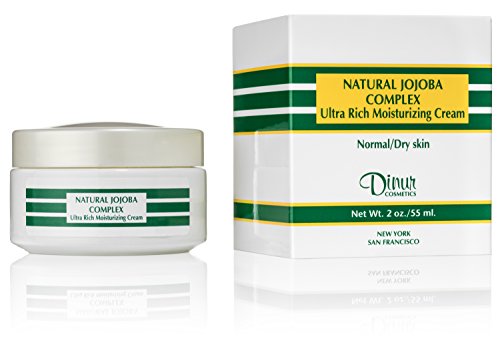 Dinur Cosmetics NATURAL JOJOBA COMPLEX Ultra Rich Moisturizing Cream 2 oz. 55 ml.