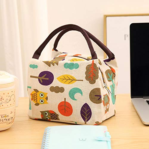MelysUS Insulated Thermal Cooler Lunch Bag Pouch Outdoor Picnic Storage Box Lunch Bags