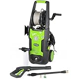 Greenworks 1700 PSI 13 Amp 1.2 GPM Pressure Washer with Hose Reel GPW1702