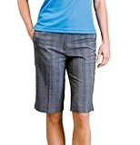 Monterey Club Ladies Stretchable Plaid Bermuda Shorts #2821