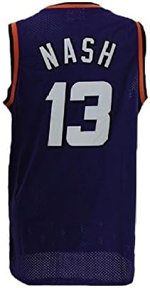 Men's Steve Jerseys Phoenix #13 Jersey Nash Basketball Jerseys Purple (L)