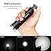 WdtPro LED Tactical Flashlight, 1200 Lumen XM-L2 Handheld Flashlight, Zoomable by One Hand Flashlights with 5 Light Modes for Camping, Hiking, Hunting, Emergency etc. Battery Included