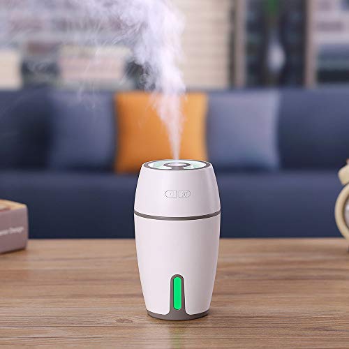 Alimao Humidifier Mini Night Light LED Humidifier Air Diffuser Purifier Atomizer WH