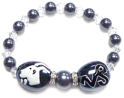 Zodiac Stretch Bracelet Length Hand Painted Capricorn 20mm