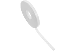 CALLARON Water Soluble Double Sided Tape 8mm X 20m Temporary Fabric Adhesive for Sewing Quilting