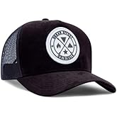 Urban Effort Trucker Hat for Men - Mesh Back Baseball Cap, 5 Panel Snapback Hats for Men and Women, Adjustable Curved Brim Trucker Hats