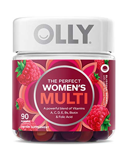 OLLY-Womens-Multivitamin-Gummy-Vitamins-A-D-C-E-Biotin-Folic-Acid-Chewable-Supplement-Berry-Flavor-45-Day-Supply-90-Count