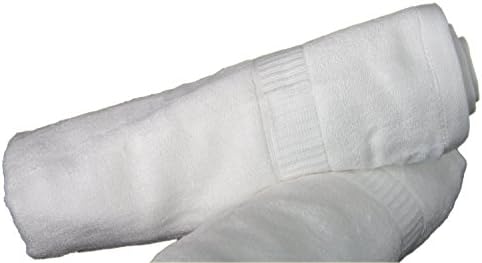 100% Bamboo Fiber Finger Hand Towel,, Highly Durable, Unbelievably Soft, Hypoallergenic, Super Absorbent, Anti-Microbial, Odor Resistant, Biodegradable, Eco-Friendly, 13"X30" (Pure White)
