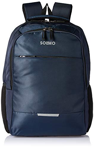 Amazon Brand – Solimo Laptop Backpack for 15.6-inch Laptops, 30L (Blue)