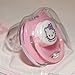 Sanrio Hello Kitty Baby Pacifier Pink for Newborn and Up (With Clear Cover)