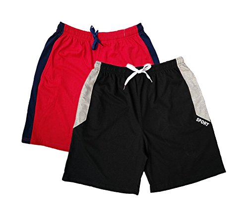 syda men's shorts cotton pack of 2 (combo)