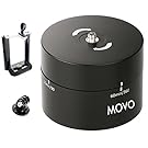 Movo Photo MTP1000 Panaromic 360°/ 60-Minute Time Lapse Tripod Head for Cameras, DSLR's, GoPro's and Smartphones (Supports up to 4.4 LBS)