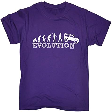 123t Men's - Evolution 4x4 - Loose Fit T-Shirt (Distressed Style Print)