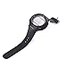 HDE Men's Solar Power Water Resistant Digital Chronograph Stopwatch Sports Watch (Black)