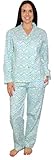 bSoft Women's Flannel Longsleeve lounger Pajamas