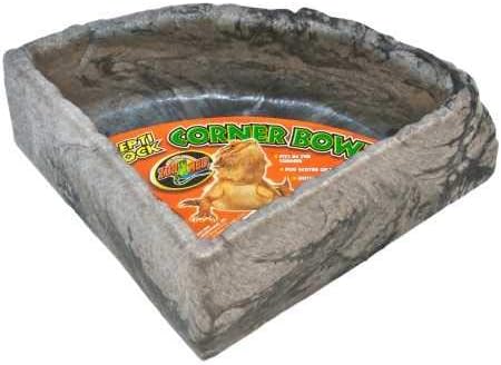 Zoo Med Reptile Rock Corner Water Dish 