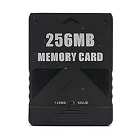 Pomeat New 256 MB Memory Save Card Game Memory Card for Playstation 2 PS2 Console Game