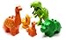 Aliris Jurassic World - 5 Dinosaurs - Dino Zoo Park T-Rex Set for Toddler - Compatible with Leading Brand Building Bricks