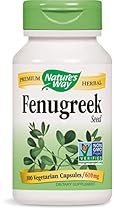 Nature's Way Fenugreek Seed Capsules, 100-Count