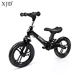 XJD Ultralight Balance Bike (4.8 lbs) for Ages 1.5 to 5 Years Magnesium Best Sport Push Bicycle for 2, 3, 4 Year Old Boys & Girls Toddlers Kids Skip Tricycles on The Lightest First Bike