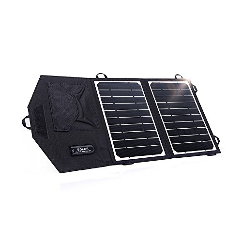 UPC 889269438492, KINGSOLAR™ Camping Hiking Backpacking Portable 8W Solar Panel Foldable solar charger(Black)