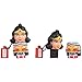 Tribe DC Comics Warner Bros. Pendrive Figure 8 GB Funny USB Flash Drive 2.0, Keyholder Key Ring, Wonder Woman (FD031403)