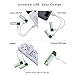 Delipow AA Rechargeable Batteries，USB 1.5V Lithium Rechargeable Batteries 2800mWh AA Battery,1 H Quick Charge ,1200 Cycle with 2 in 1 Micro USB Cable - 2 Pack