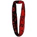 Harley Quinn Black and Red Print Infinity Viscose Soft Scarf Costume Accessory