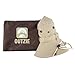 Wide Brim Packable Booney Sun Hat |Lightweight Cotton |Fishing Gardening Hiking Tan