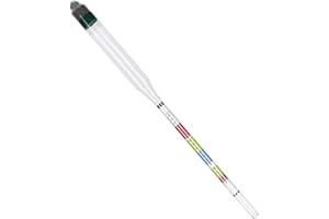 Fashion DesignHydrometer Tester with Sugar Ethanol Density Scales Wine Beer Brewing Measuring Instrument Scale Hydrometer and