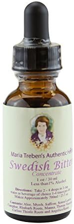 Maria Treben'S Authentic Swedish Bitters Concentrate (1oz/30Ml) by Lohas Farms