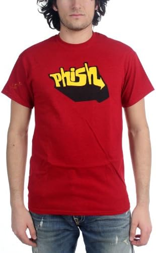 Phish - Mens Aquaphonic T-Shirt In Cherry Red, Size: X-Large, Color: Cherry Red