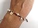 Brown Scapular Medal Catholic Adjustable Bracelet for Women