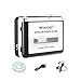 Cassette to MP3 Converter with Earphone,Wikoo Portable Tape-to-MP3 Converter Cassette Player,Retro Cassette Walkman,Convert Music on Tape to to MP3 Format