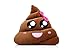 Ignislife Pair of Cute Emojis Poop Pillows Plush Toys Throw Pillows