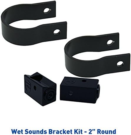 wet soundsStealth Mounting Bracket Kit - Slider Bracket and Round 2" Tube clamp