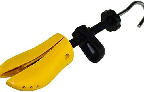 Angogo 1PCS of Professional 2-Way Premium Shoe Stretcher Tough Plastic Shoe Trees,Adjustable Length &amp; Width Shoe Shaper for Men and Women (men-small)