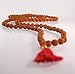 108 Buddhist Mala Beads - Meditation Prayer Necklace/Bracelet (Rudraksha, 8 MM)