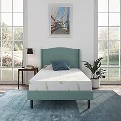 NapQueen Anula, Twin-XL 6'' Green Tea Memory Foam