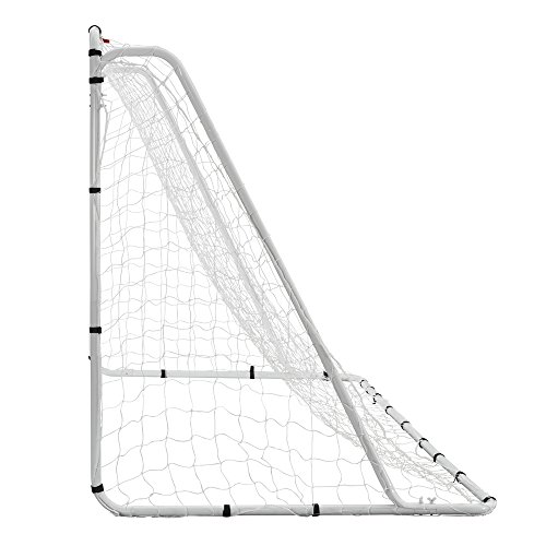 Woodworm 12' x 6' Full Size Heavy Duty Steel Soccer Goal inc. Net - Thumbnail 2