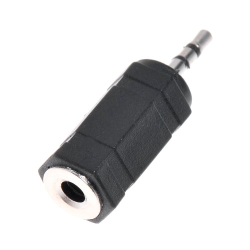image for Kmise A7307 Headphone Adapter Cellphone PDA 2.5mm Male to 3.5mm Female