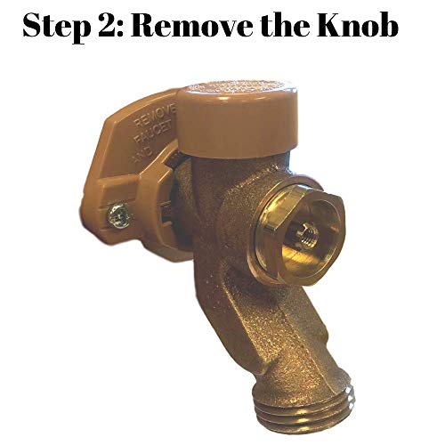 Faucet Outdoor Lockout Key Security System For Garden Hose
