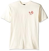OBEY Men's Flower Regular Fit T-Shirt, Natural, Large
